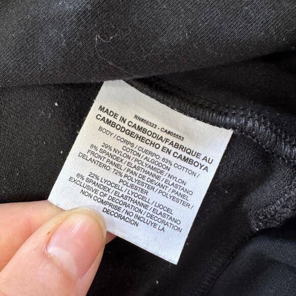 Nike Cardigan Womens Medium Black Dri Fit Twist Wrap Open Pockets - Picture 6 of 12